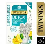 Twinings Superblends Detox Envelopes 20s NWT2847