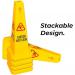 Janit-X Large Yellow Wet Floor Cone NWT2850