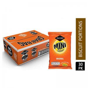 Jacobs Mini Cheddars Original Grab Bag Pack of 30 36564 NWT287