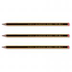 Staedtler 120 Noris Pencil Cedar Wood 2B Black Cap Pack 12 Code 120-2B - PACK (6) NWT2902P