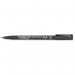 Staedtler Lumocolor CDDVD Black Marker Pen 0.4mm Line Pack 10s NWT2909