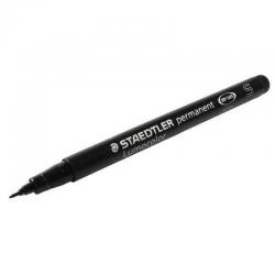 Staedtler Lumocolor Permanent Pen Superfine 0.4mm Line Black Pack 10 Code 313-9 NWT2911