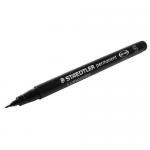 Staedtler Lumocolor Black Permanent Pen 0.4mm Line Pack 10s NWT2911