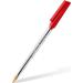STAEDTLER Stick 430 M-2 Ballpoint Pen Medium - Red (Box of 10) NWT2918