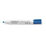 Staedtler Lumocolor Blue Bullet Tip Whiteboard Markers 10s NWT2924
