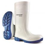 Dunlop Purofort Multigrip White Size 6.5 Boots NWT2968-06.5