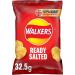 Walkers Crisps Ready Salted Pack 32s NWT297