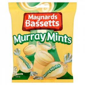 Maynards Bassetts Murray Mints Sweets Bag 193g, 1-36 Packs NWT2970