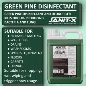 Click to view product details and reviews for Janit X Professional Green Pine Disinfectant Deodoriser.