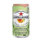 San Pellegrino Peach Iced Tea Cans 24x250ml