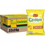 Walkers Quavers 20g (Pack of 32) NWT302