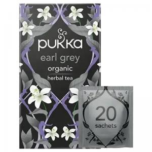Pukka Tea Gorgeous Earl Grey Individually Wrapped Enveloped Tea 20s