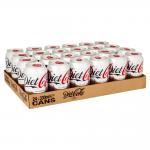 Diet Coke Soft Drink 24x330ml Cans NWT304