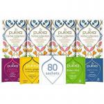 Pukka Tea Herbal Collection Individually Wrapped Enveloped Tea 20s - PACK (4) NWT3044P
