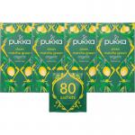 Pukka Tea Clean Matcha Green Organic Individually Wrapped Enveloped Tea 20s NWT3049