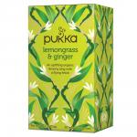 Pukka Tea Lemongrass & Ginger Envelopes 20s