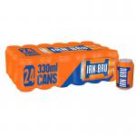 Barrs Irn Bru 330ml Cans (Pack of 24) NWT307