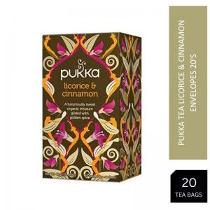 Pukka Tea Licorice & Cinnamon Envelopes 20s NWT3072