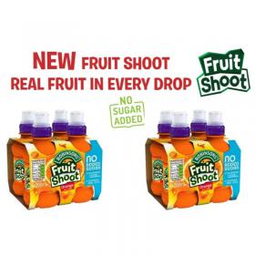 Robinsons Fruit Shoots Orange Flavoured Juice Drink 4 x 200ml *NO ADDED SUGAR* NWT3078