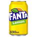 Fanta Lemon Soft Drink 330ml Can (Pack of 24) NWT309