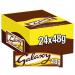 Galaxy Smooth Caramel & Milk Chocolate Bar, 24 Bars of 48g NWT311