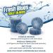 Mighty Burst Fresh Blues Toilet Blocks Pack 6s - PACK (24) NWT3144P