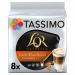 Tassimo LOr Caramel Latte Pods 16s (8 Drinks) NWT315