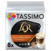 Tassimo LOR Latte Macchiato Caramel Coffee Pods (Pack of 1, Total pods, 8 servings) NWT315