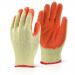 B-Click 2000 Orange Medium Latex Gloves Pack 10s NWT3176-M
