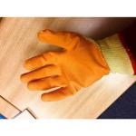 B-Click 2000 Orange Small Latex Gloves Pack 10s NWT3176-S