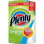 Plenty The Original One White Longer Kitchen Roll 95 Sheets Single Rolls NWT3194