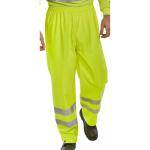 BSeen High Visibility 3XL Yellow Overtrousers NWT3199-3XL