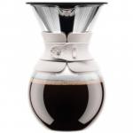 Bodum Pour Over 8 Cup White Coffee Maker 1L NWT3203-W