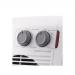 Delonghi Vertical Fan Heater (DELHVF3552TB) NWT3236