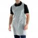 B-Click Once Disposable White Aprons 1000s NWT3268