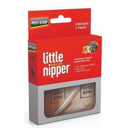 GENUINE LITTLE NIPPER WOODEN MOUSE TRAPS PEST STOP MOUSE TRAP Easy to use