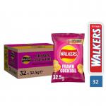Walkers Crisps Prawn Cocktail Pack 32s NWT328