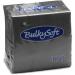 Bulky Soft Paper Cocktail Napkins Black 2 Ply 24cmx24cm 100s NWT3293-B
