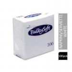 Bulky Soft Paper Cocktail Napkins White 2 Ply 24cmx24cm 100s NWT3293-W