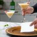 Bulky Soft Paper Cocktail Napkins White 2 Ply 24cmx24cm 100s - PACK (20) NWT3293-WP