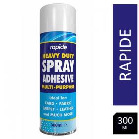 Rapide 300ml Heavy Duty Multi Purpose Spray Adhesive. NWT3296