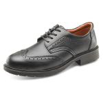 B-Click Footwear Black Size 12 Brogue Safety Shoes NWT3307-12