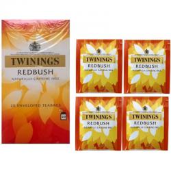 Twinings Redbush Enveloped Tea 20s NWT332