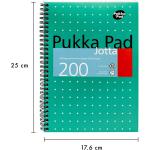 Pukka Pads Metalic Green Jotta B5 Notebook NWT3323