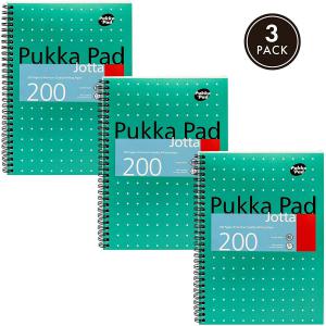 Click to view product details and reviews for Pukka Pads Metalic Green Jotta B5 Notebook Pack 3 Nwt3323p.