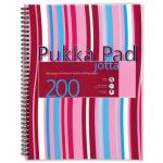 Pukka Pad Pink/Blue Wirebound Jotta Notebooks A4 NWT3326