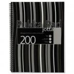 Pukka Pads Black Stripes Jotta A4 Notebook - PACK (3) NWT3327P