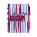 Pukka Pads PinkBlue Stripes A4 Project Book - Single NWT3330