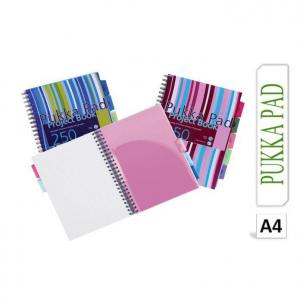 Click to view product details and reviews for Pukka Pads Pinkblue Stripes A4 Project Book Pack 3 Nwt3330p.