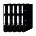 Brights Lever Arch A4 Black File - PACK (10) NWT3336P